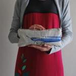 Vintage Clutch Fly Print B..