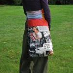 Gipsy tote with pin up prin..