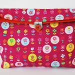 Flowers reusable snack bag ..