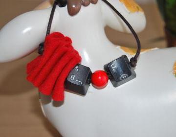 Keyboard Key Red..